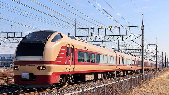 臨時特急&ldquo;ゆのたび草津・四万&rdquo;，E653系K70編成で運転