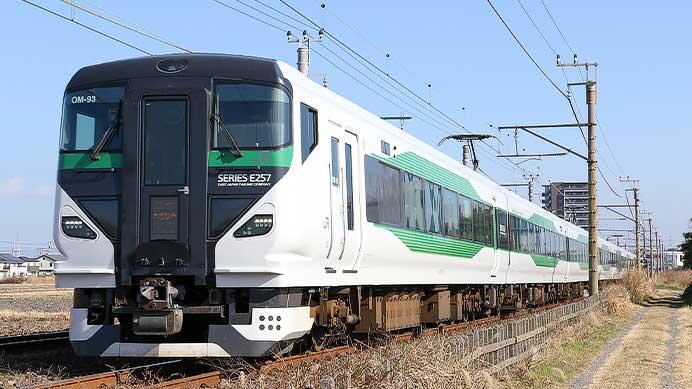 臨時特急“新宿さざなみ”81号運転