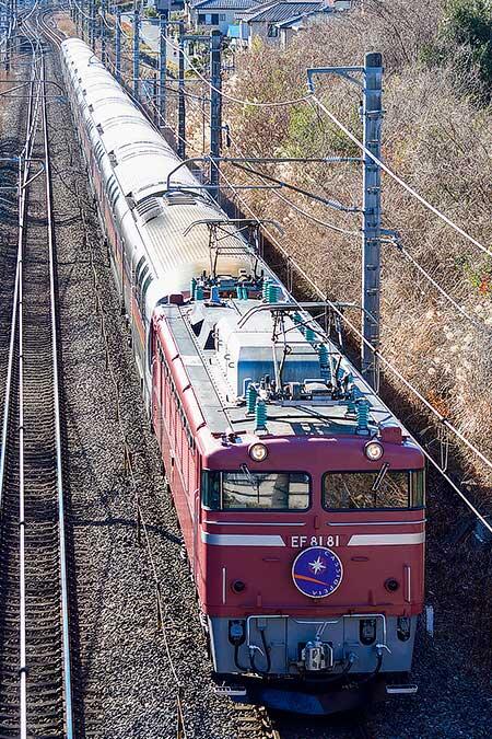 「カシオペア紀行」をEF81 81がけん引