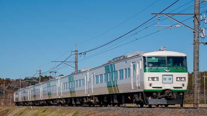 185系B6編成が団臨で成田へ