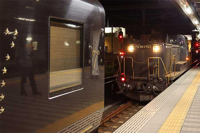 「ななつ星in九州」のDE10形連結が引き続き実施