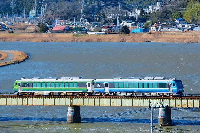 HB-E300系「SATONO」石巻線で訓練運転