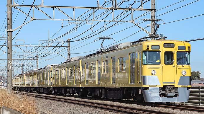 西武2000系2409編成と2517編成が横瀬へ