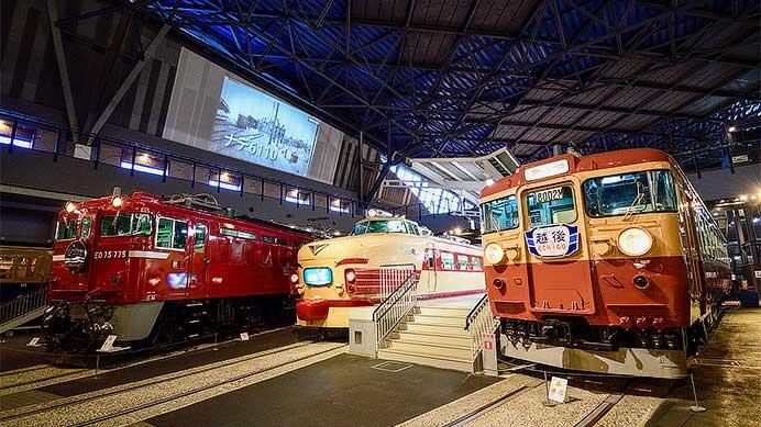 鉄道博物館で展示車両に新潟ゆかりのヘッドマーク