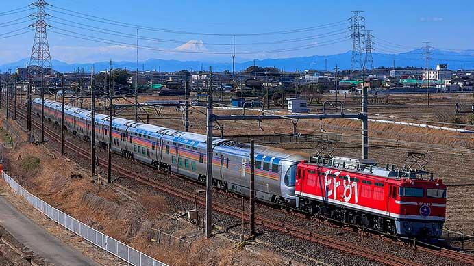 「カシオペア紀行」をEF81 95がけん引