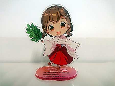 アルピコ交通，「渕東なぎさ ビッグアクリルスタンド SD巫女」などを発売