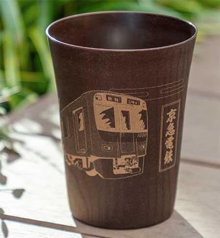 浮世絵風デザインのタンブラー