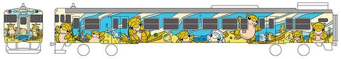 鳥取県×JR西日本，ポケモンラッピング「とっとりサンド列車」の運転を3月10日から開始