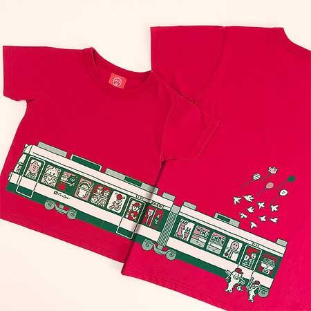 OJICO半袖Tシャツ「レッツ広電」を発売