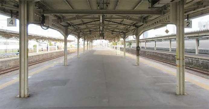JR東海，在来線におけるレール造のプラットホーム上家に耐震補強を実施へ