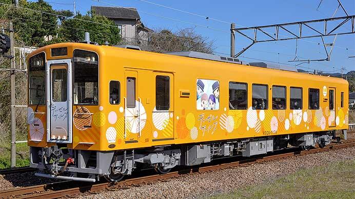 肥薩おれんじ鉄道に新しいラッピング車が登場