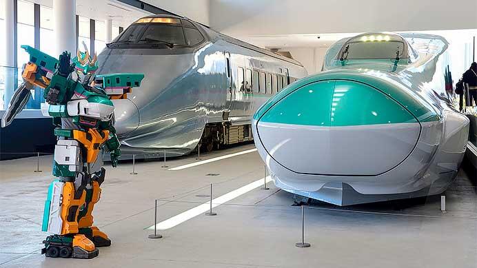 鉄道博物館で「シンカリオン撮影イベント」開催