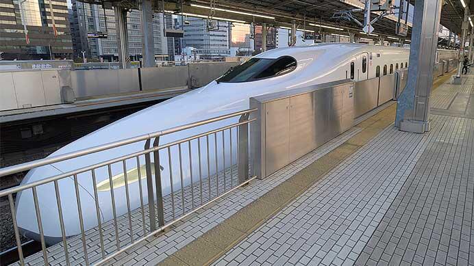 新横浜発博多行き“のぞみ”97号が運転される