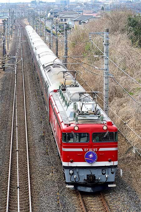 「カシオペア紀行」をEF81 95がけん引