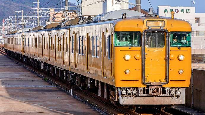 113系B-07編成とB-09編成が下関へ