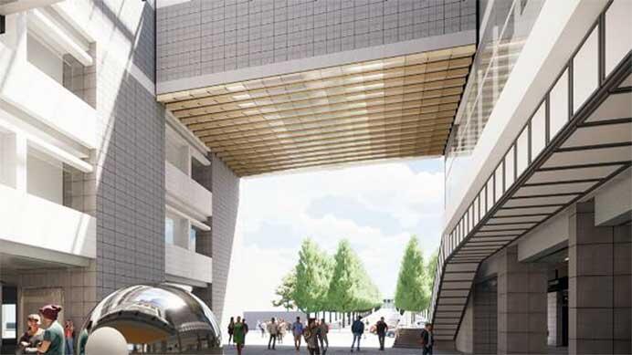 東急，日吉駅の天井リニューアル工事に着手