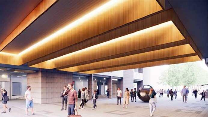 東急，日吉駅の天井リニューアル工事に着手