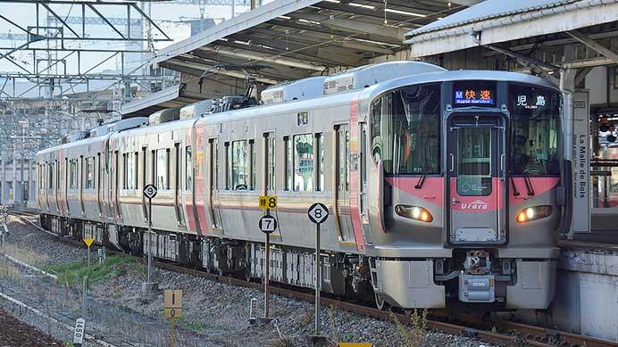 227系が快速“マリンライナー”を代走