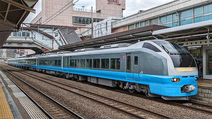 特急&ldquo;宮城・福島花めぐり号&rdquo;運転