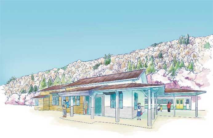 只見線 会津柳津駅駅舎が「柳津町会津柳津駅舎情報発信交流施設」として4月13日にオープン