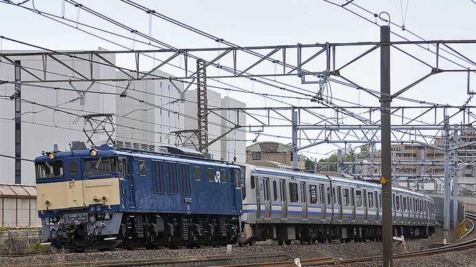 E217系4連2本が長野へ