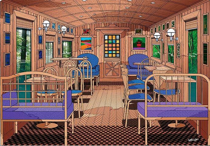 JR北海道，新たな観光列車「赤い星」・「青い星」を導入