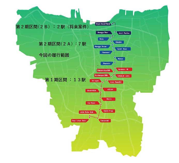日本信号，ジャカルタ都市高速鉄道事業（第2期区間：2A）の信号システムを受注