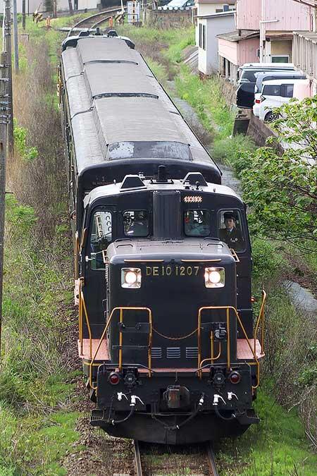 豊肥本線で50系による団臨運転