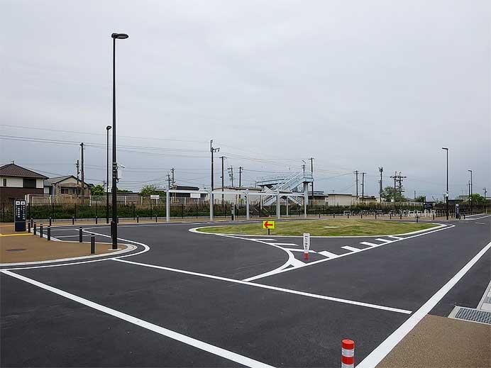 高山本線長森駅北口交通広場の供用開始