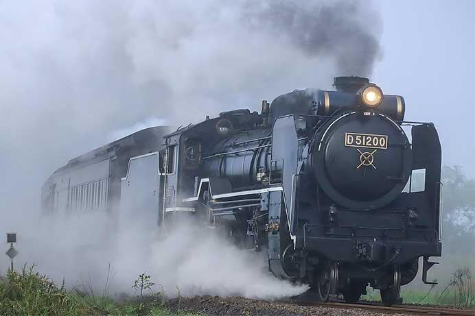 D51 200が山口線で試運転を実施