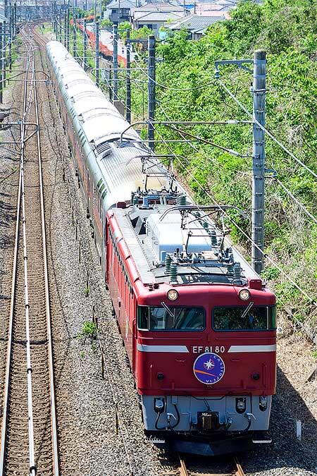 「カシオペア紀行」をEF81 80がけん引