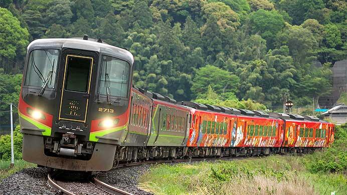 特急“南風”が増結される