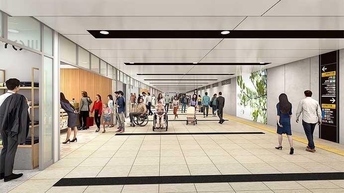 JR東日本，東京駅南通路周辺整備に着手