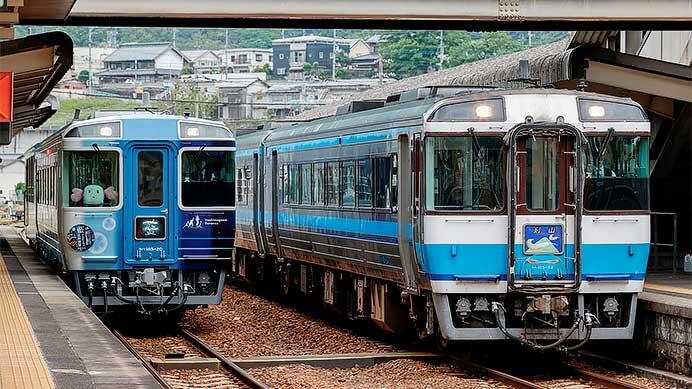 「藍よしのがわトロッコ」編成を使用した団体臨時列車運転
