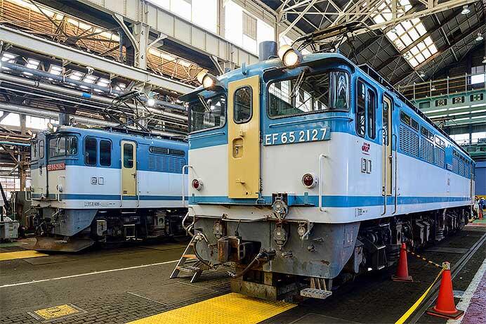 大宮車両所で部品販売・車両展示イベント開催