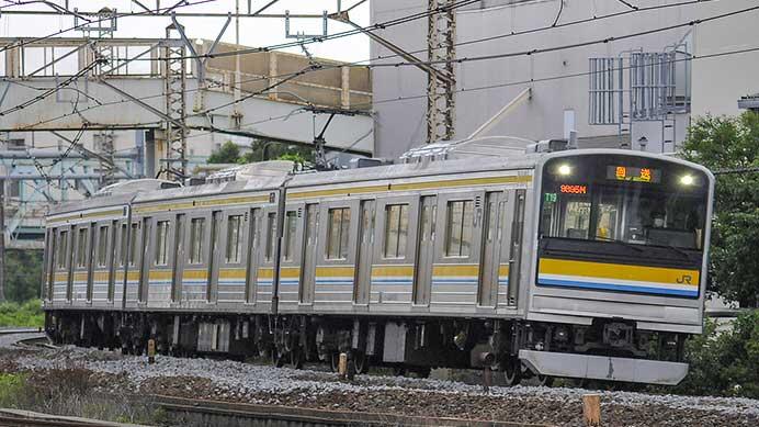 205系T19編成が国府津へ