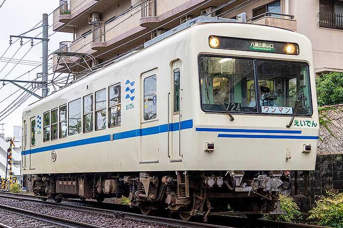 叡山電鉄デオ724，リニューアル前の最終運行