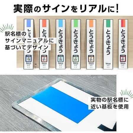 JR東日本商事，駅名標と鉄道標識のレプリカグッズを発売