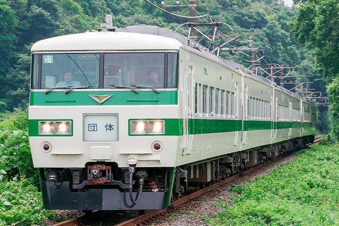 185系C1編成が鹿島神宮へ｜鉄道ニュース｜2024年7月7日掲載｜鉄道