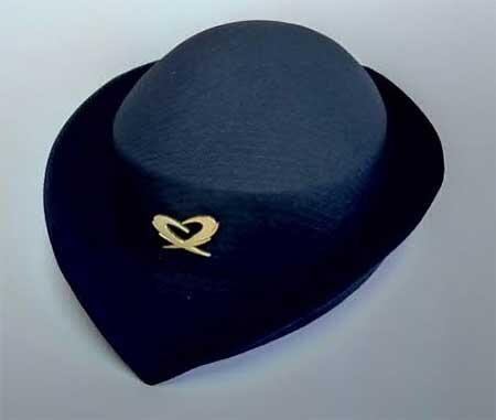 東海道新幹線パーサー旧制服「制帽（夏）