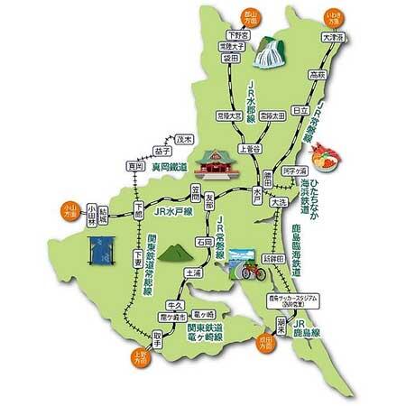 JR東日本水戸支社，「ときわ路パス」を発売