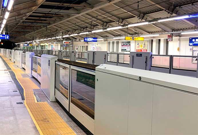京急,生麦駅2・3番線でホームドアの設置に着手