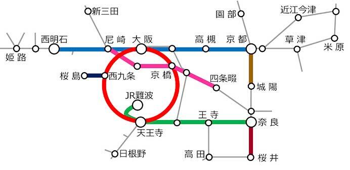 JR西日本,京阪神地区で大晦日深夜に臨時列車を運転