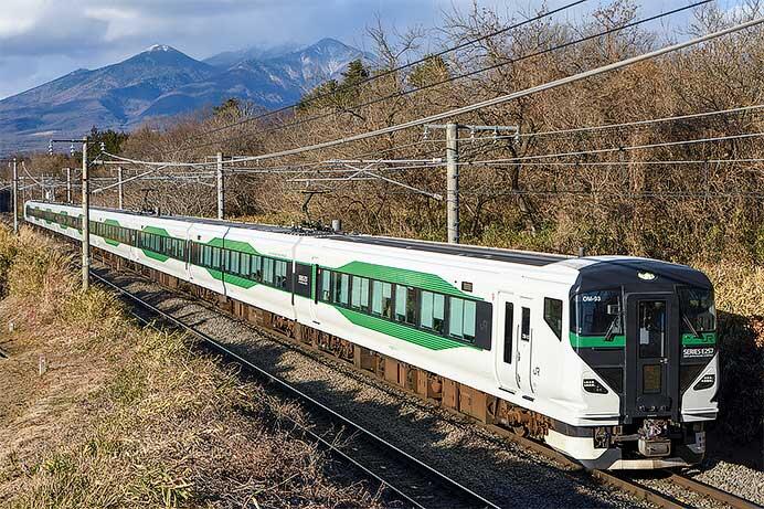 臨時特急“あずさ74号・76号”，E257系5000番代で運転