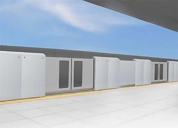 JR東海,名古屋駅7番線のホーム可動柵を4月17日から使用開始