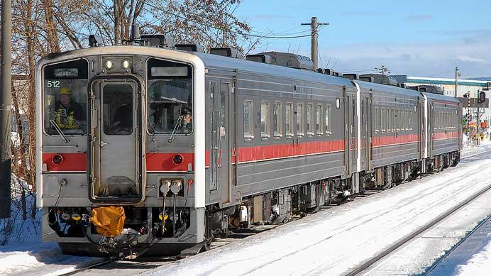 特急“大雪”をキハ54形3両編成が代走