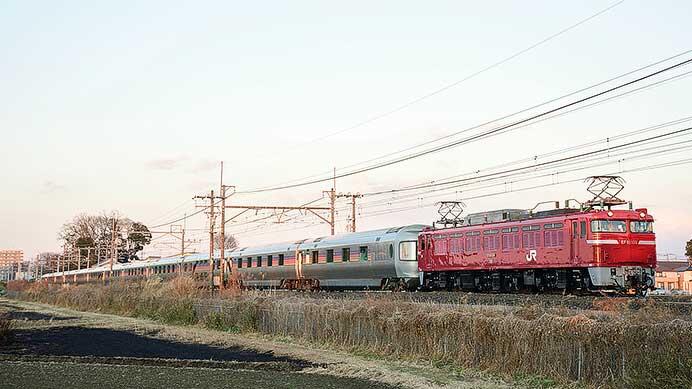 「E26系客車カシオペア乗車体験」運転