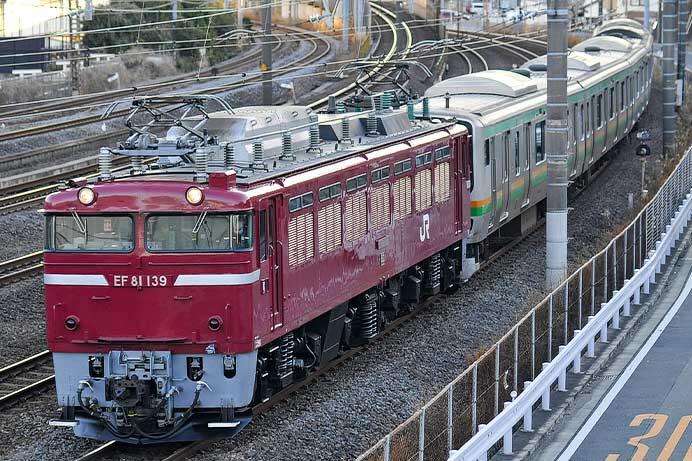E231系S-16編成が秋田へ
