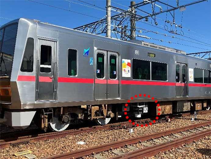 名鉄,「軌道変位モニタリング装置」搭載車両の試験走行を実施