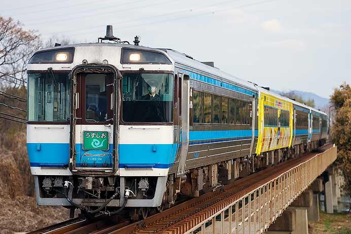 キハ185 高松→岡山 うずしお16号 運転士時刻表 特急“うずしお1号”が5両編成で運転される｜鉄道ニュース｜2025年3月9日